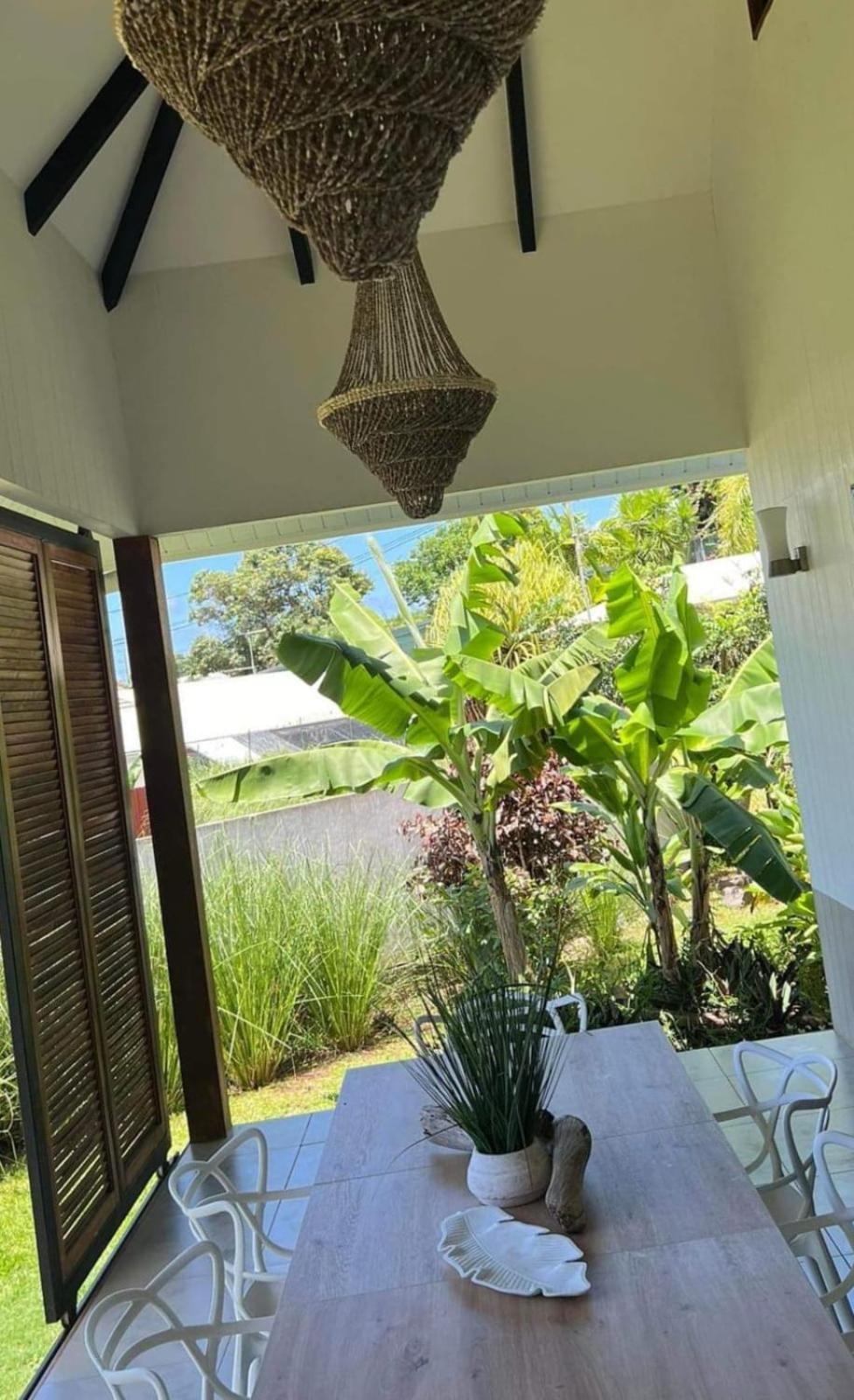 Fare Ape Bungalow F3 Atypical Local Style Faaa Luaran gambar